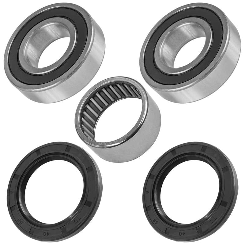 Rear Wheel Ball Bearings Seals Kit for Yamaha R6S YZFR6S YZF-R6S 2006-2009