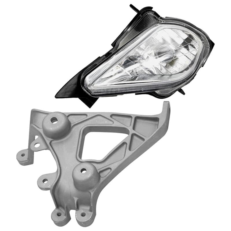 Front Fender Left Headlight & Bracket For Yamaha Raptor 700 YFM700 2006-2012