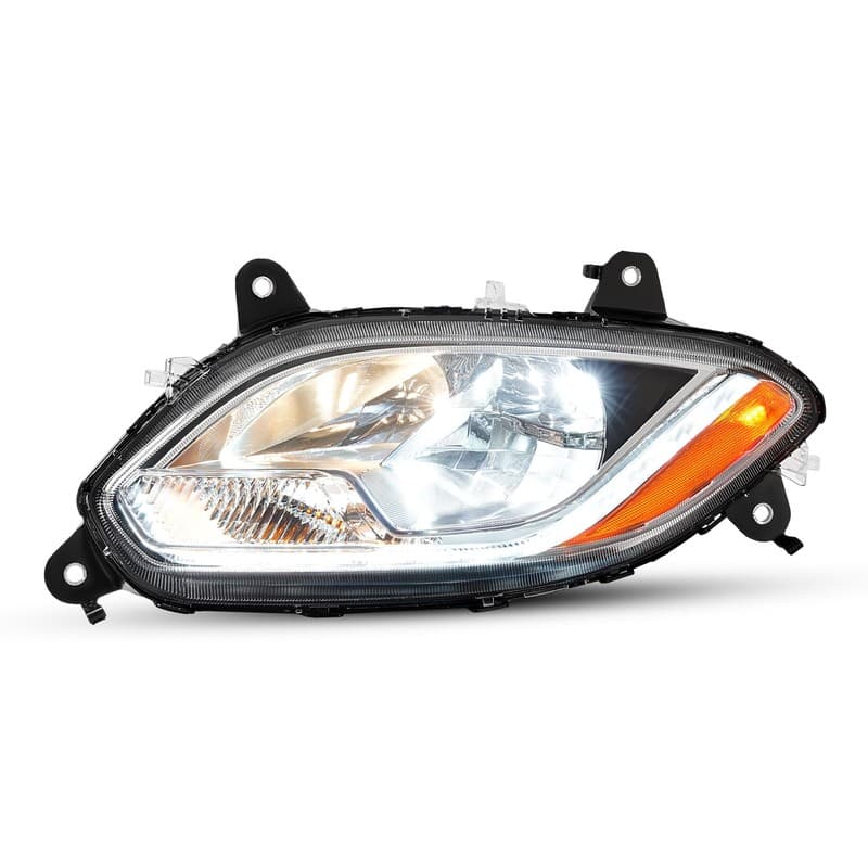 LED Headlight For International Harvester LT LT625 2017-2021 W/Bulbs LH Side