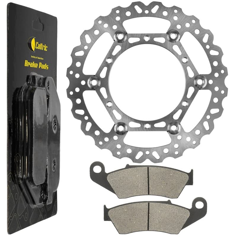 Front Brake Disc w/ Pads for Yamaha YZ426F 2002 / YZ450F 03-07 / 5MV-W0045-01-00