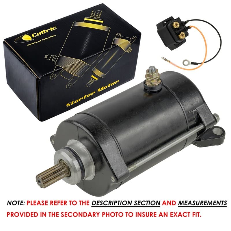 Starter & Solenoid Relay for Yamaha 1200 XLT1200 2002 2003 2004 2005 Jet Ski New