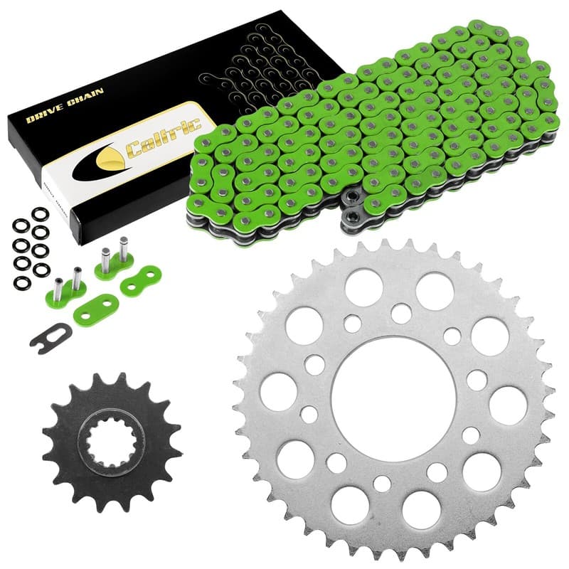 Green O-Ring Drive Chain & Sprockets for Honda VF750C Magna 750 Rc43 1994-2004