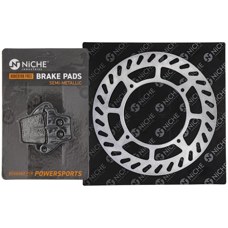 NICHE Rear Brake Rotor for Honda CR250R CRF250R CRF450R Semi-Metallic