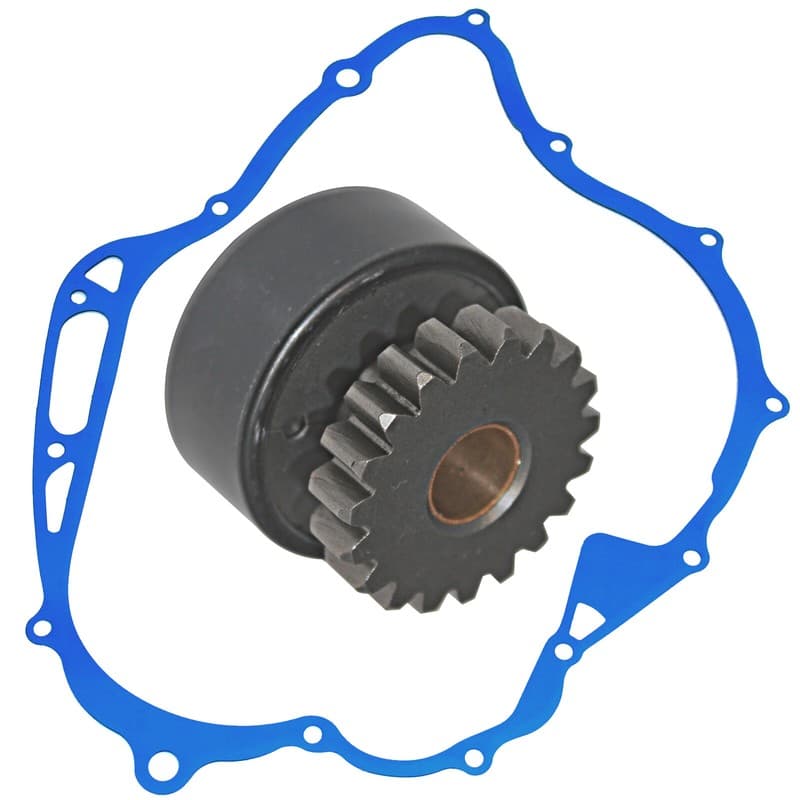 Starter Clutch Drive Bendix & Gasket for Yamaha XV1100 Virago 1100 1986-1998