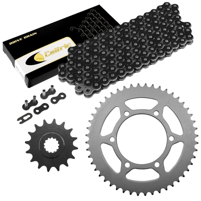 Black Drive Chain And Sprocket Kit for Yamaha R6 YZF-R6 2003 2004 2005