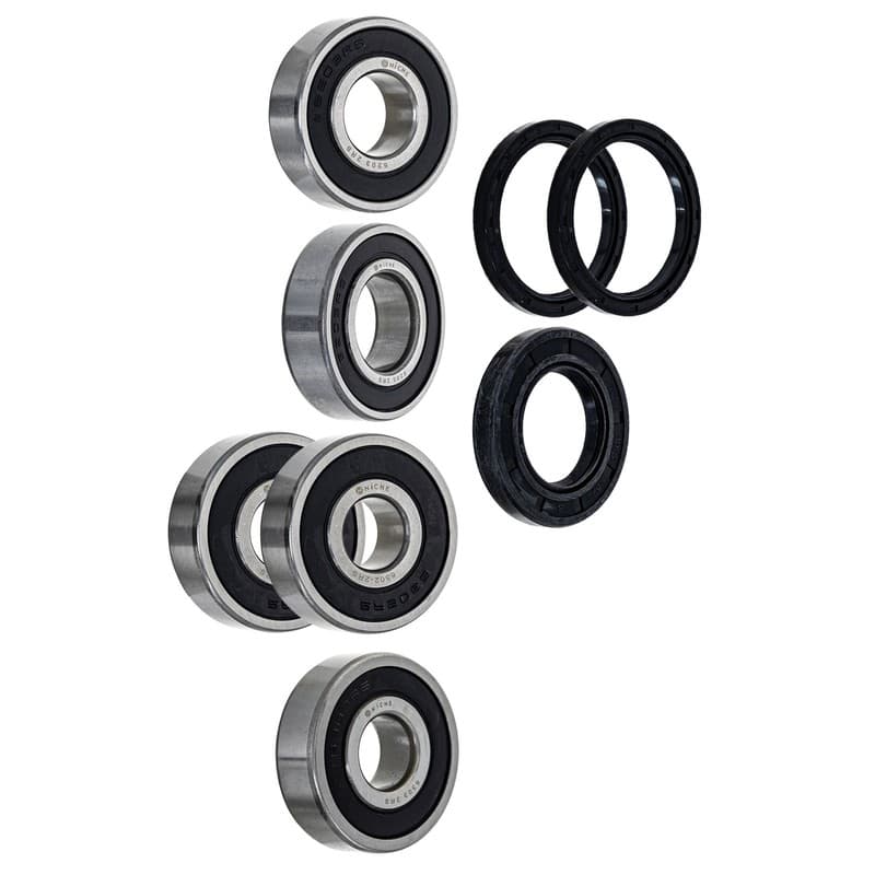 NICHE Wheel Bearing Seal Kit for Suzuki GS400 GS450 GS550 GS550E GS550L 6203-2RS