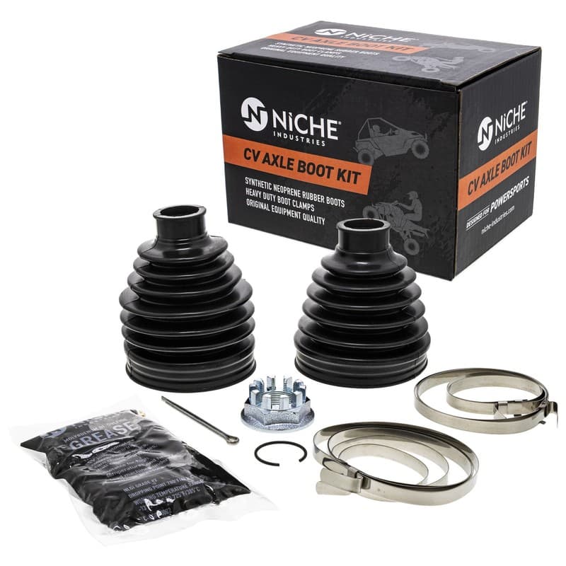 NICHE Rear CV Axle Boot Kit for Honda Pioneer 700 500 42260-HL3-A02