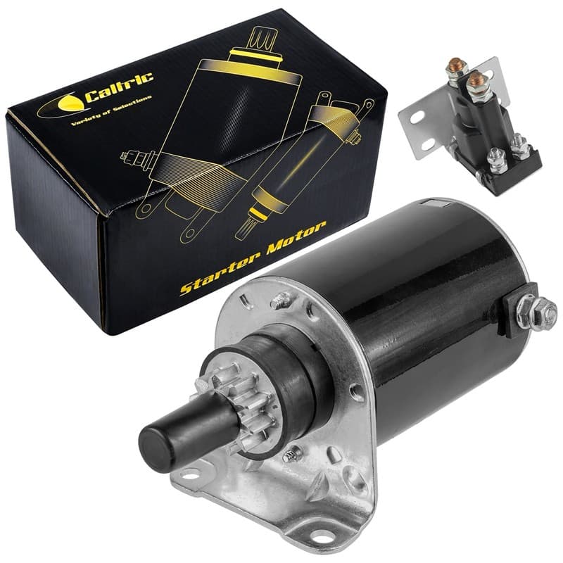 Starter & Solenoid for John Deere LT180 LTR180 Z445 Z465 EZtrak Residential