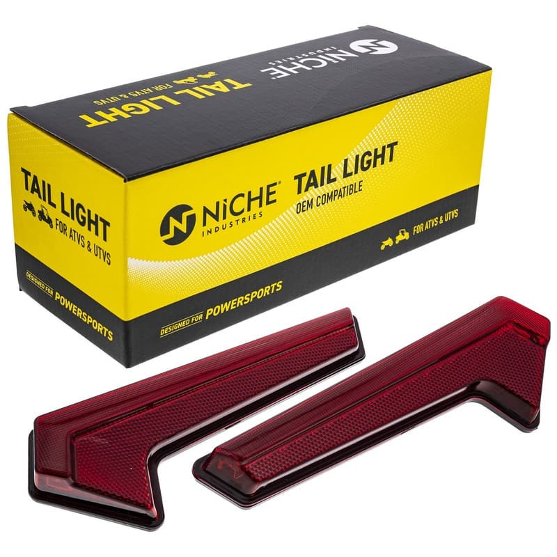NICHE Brake Tail Light Pair for Polaris RZR XP 4 1000 Turbo S 2414012 2414013
