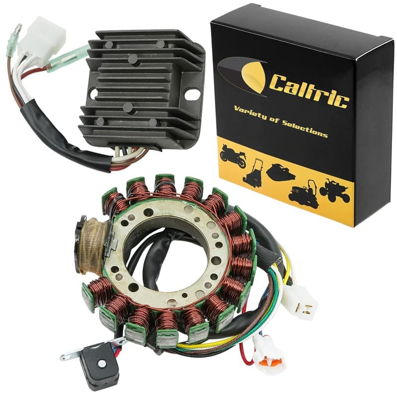 Stator & Regulator Rectifier For Yamaha Kodiak 400 YFM400FW 4x4 1993-1995