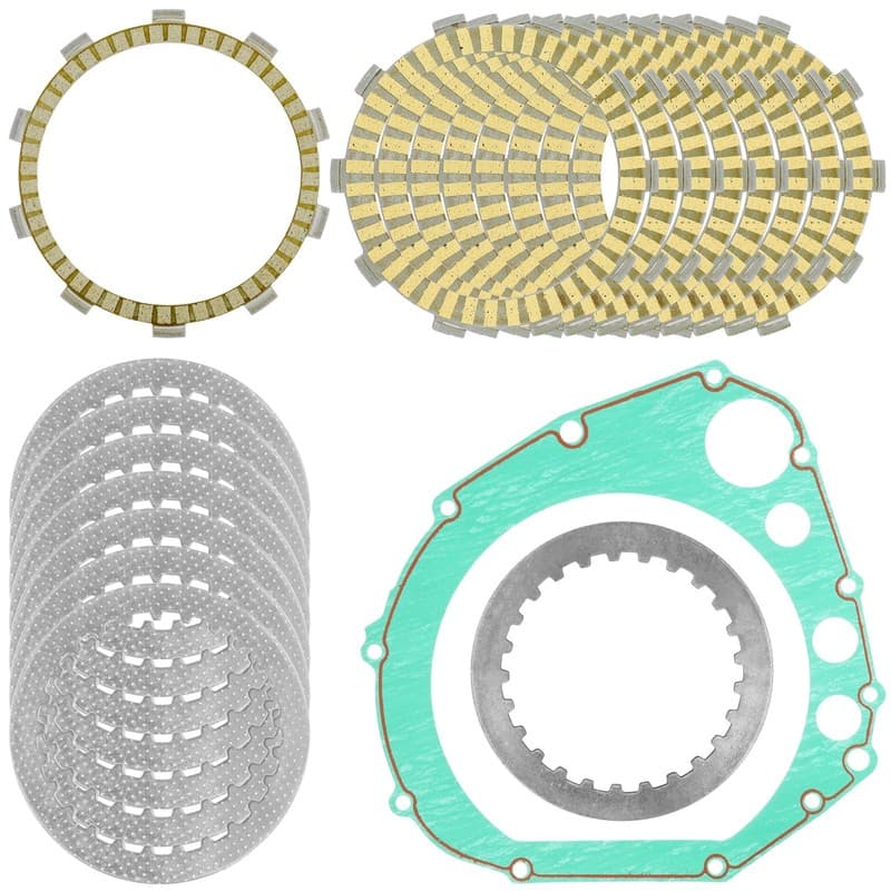 Clutch Friction w/ Steel Plates & Gasket for Suzuki GSX-R600 GSXR600 1997 - 1998