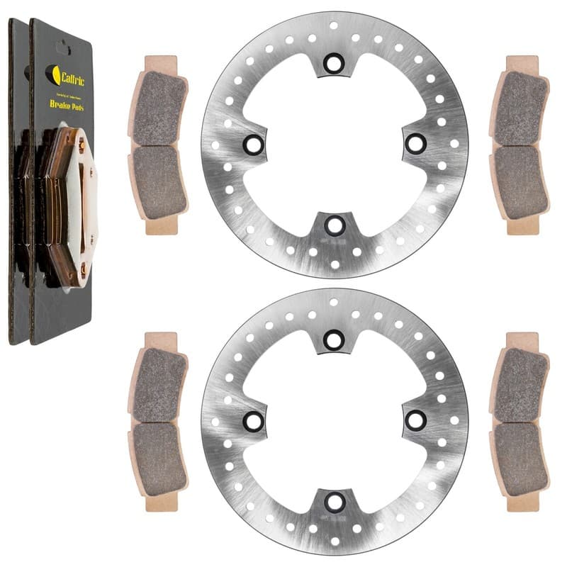 Caltric Front Brake Disc Rotor w/Pad For Kawasaki Teryx KRX KRX4 1000 2020-2023