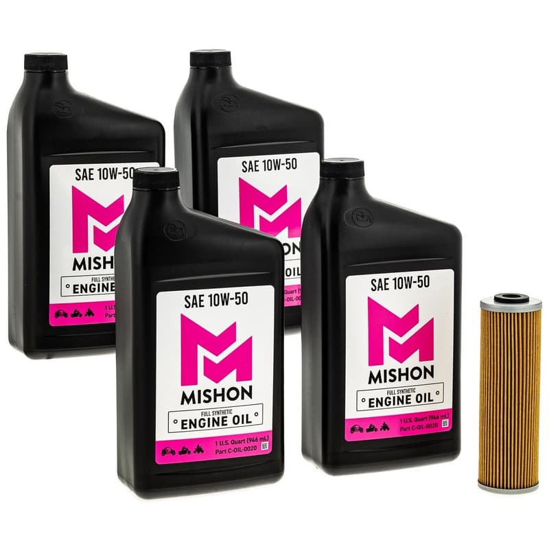 MISHON Engine Oil Change Kit for KTM 950 990 1190 Adventure Supermoto Super Duke