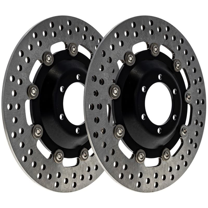 NICHE Front Brake Rotor Set For Yamaha Maxim 550 650 5K5-25831-10-00