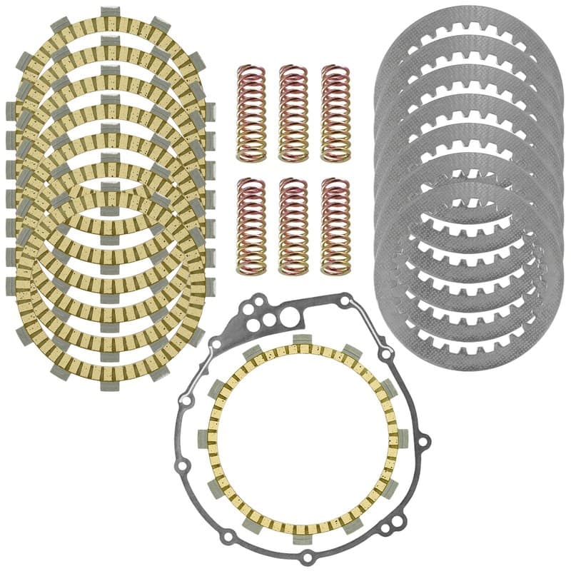 Clutch Friction w/ Steel Plates & Springs Gasket Kit for Yamaha FZ6R 2009-2017