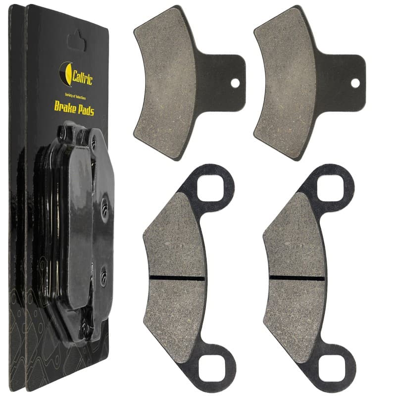 Caltric Front and Rear Brake Pads for Polaris Xplorer 400 1999 2000 2001 2002
