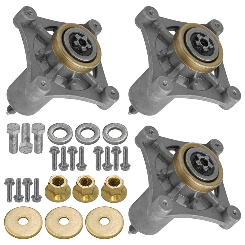 3 Spindle Assembly For Husqvarna YTH2454 YTH24V54 YTH25K54 Spindle Assembly