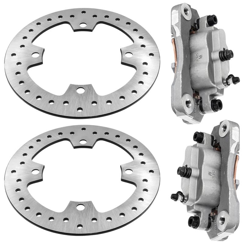 Front Brake Caliper w/ Disc For Kawasaki Teryx KRX 1000 KRF1000 20-26 41080-0712