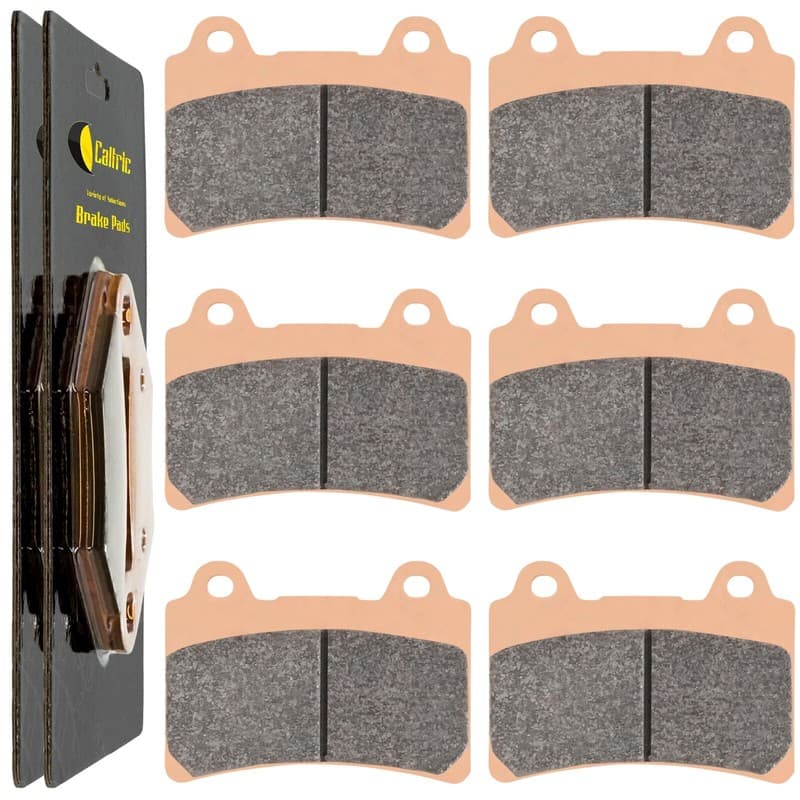 Front and Rear Sintered Brake Pads for Yamaha XVZ1300 Royal Star 1300 1997-1998