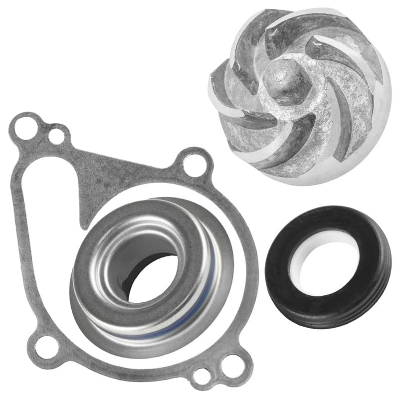 Caltric Water Pump Kit For Kawasaki Brute Force 750 KVF750 4x4 2005-2023