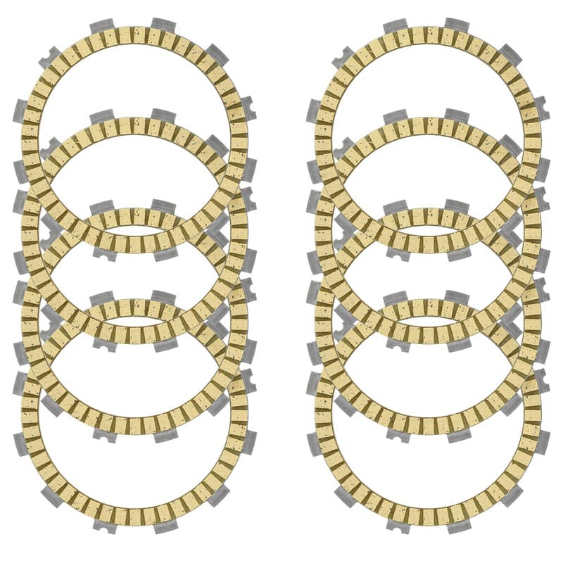Clutch Friction Plates for Kawasaki Ninja ZX-6R ZX600P ZX600R 2007-2012
