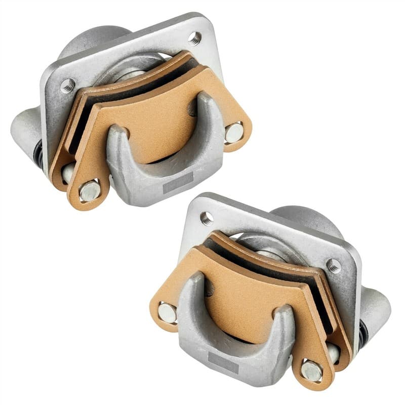 Rear Left Right Brake Caliper fits Polaris Ranger XP 700 4x4 2005 2006 w/ Pads