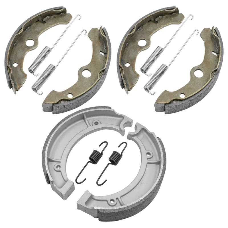 Front & Rear Brake Shoes for Yamaha Big Bear 350 YFM350U 1996 1997 1998