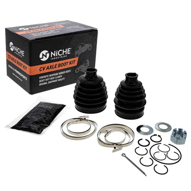 NICHE Front CV Axle Boot Kit for John Deere Gator XUV835R XUV835M XUV835E UTV