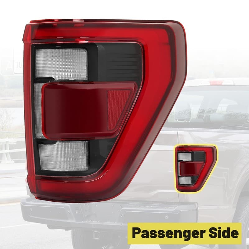 LED Tail Light Brake Lamp W/Blind Spot RH For Ford F150 F-150 2021 2022 2023