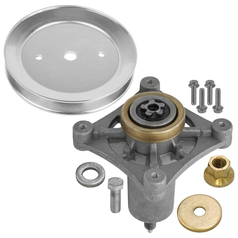 42" Deck Spindle & Pulley for Poulan PB145G42 15542LT 175G42 185A42 960420152