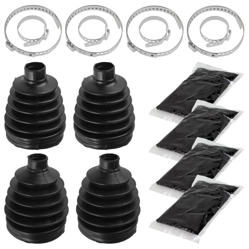 2 Front Axle Outer Inner CV Boot Kit for Polaris Sportsman Sp 850 2016 2017