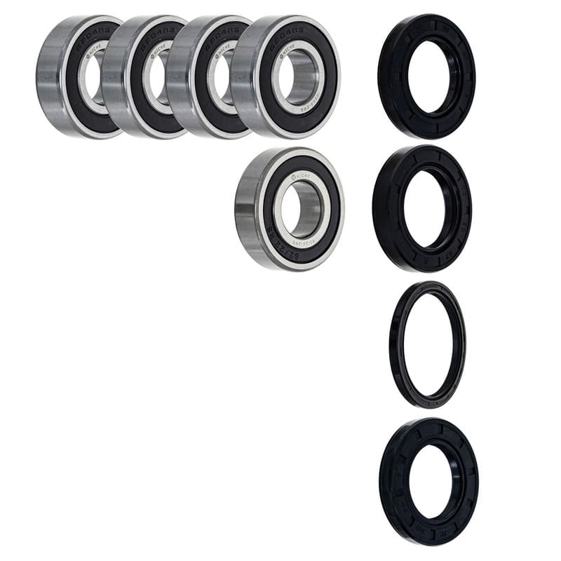 NICHE Wheel Bearing Seal Kit for Honda Shadow Spirit Ace 750 6204-2RS 62/22-2RS
