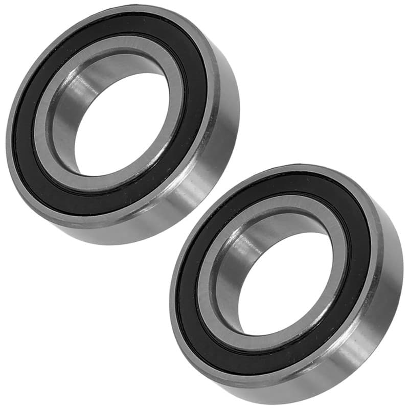 Caltric 6006-2RDQE6 6006-2RS 60062RS Rubber Sealed Ball Bearings 30x55x13 mm