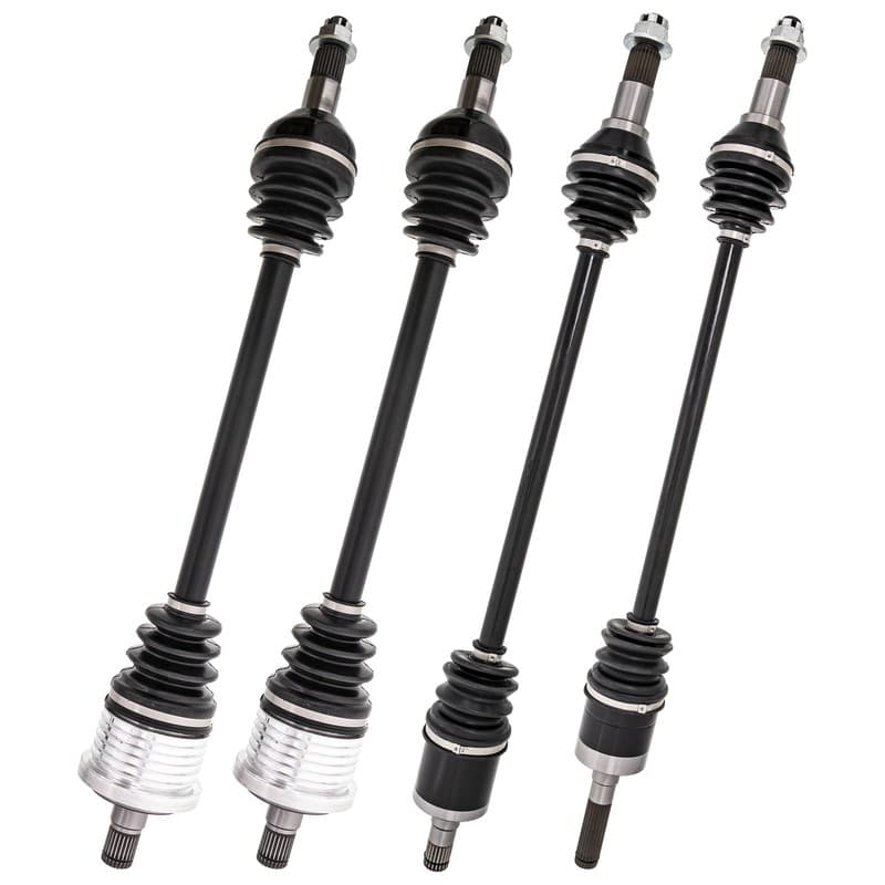 Complete F&R CV Axle Driveshaft Assembly Set for Can-Am Maverick 1000