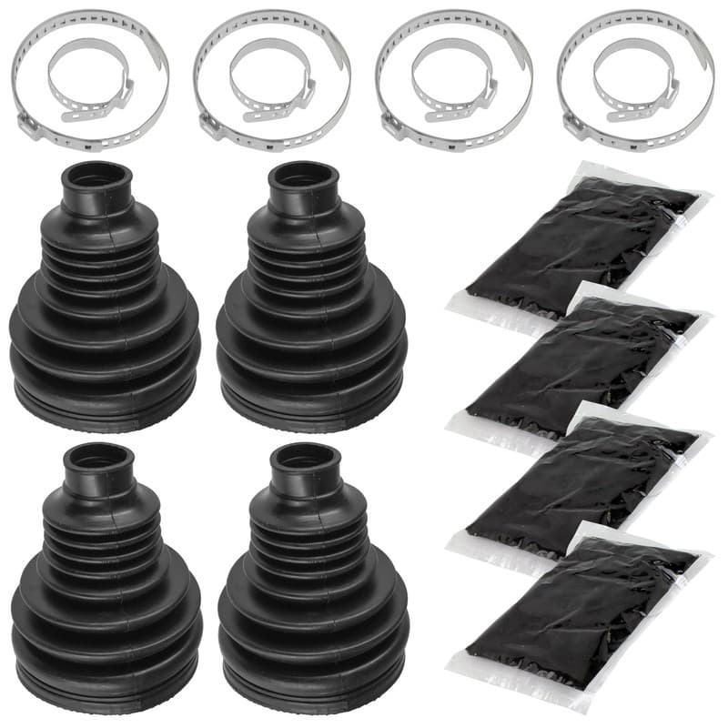 2 Rear Axle Inner And Outer CV Boot Kits for Polaris Sportsman 800 EFI 2008-2010