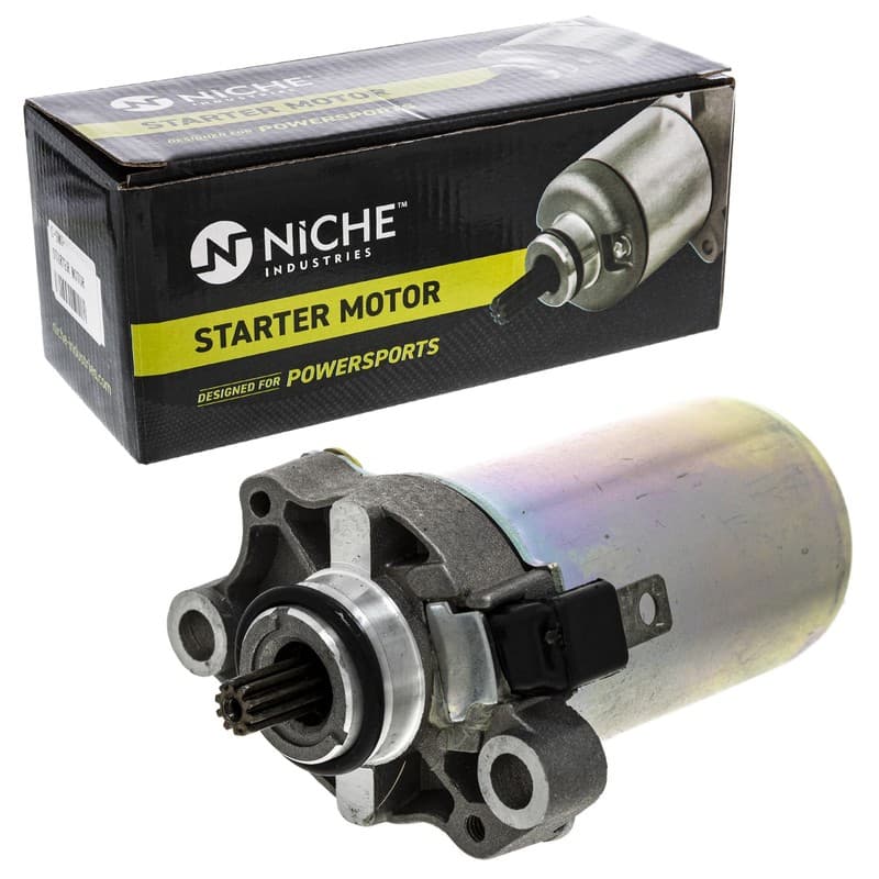 NICHE Starter Motor Assembly for 31200-GE1 Honda Elite 80 CH80 Scooter