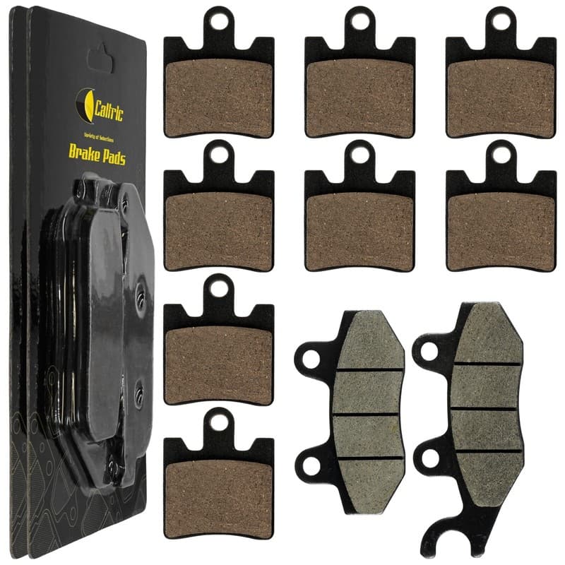 Caltric Front and Rear Brake Pads for Triumph Trophy / Trophy 1215 SE 2013-2019