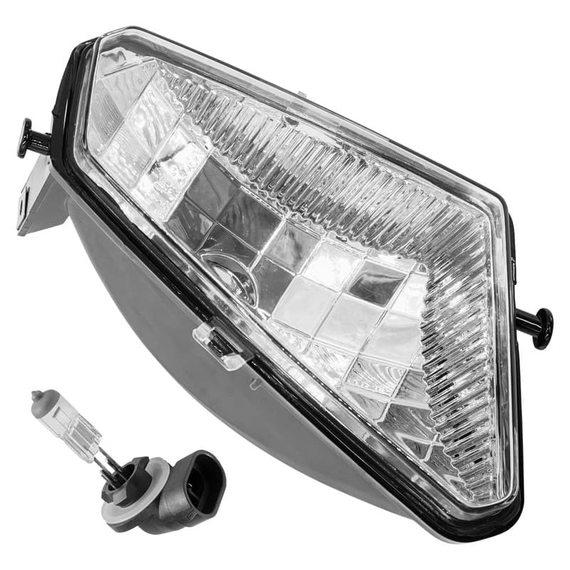 Caltric Right Headlight & Bulb For Polaris Sportsman 500 HO EFI 2005-2010