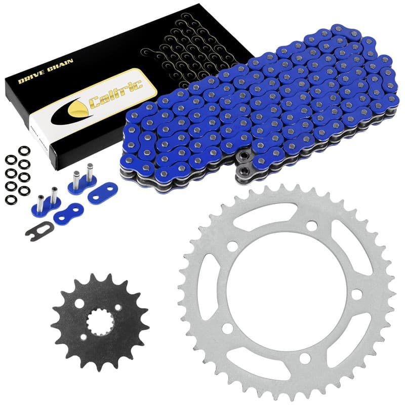 Blue O-Ring Drive Chain & Sprockets Kit for Suzuki GSX-R1000 GSXR1000 2001-2006