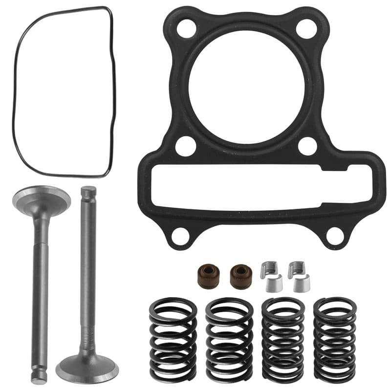 Cylinder Intake Exhaust Valve Gasket Kit for Yamaha Raptor 90 YFM90R 2009-2013