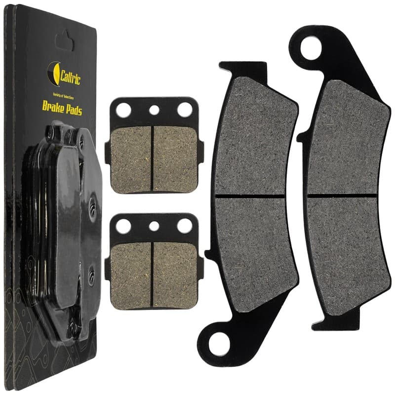 Caltric Front and Rear Brake Pads for Honda ATC350X ATC 350X 1986 ATV