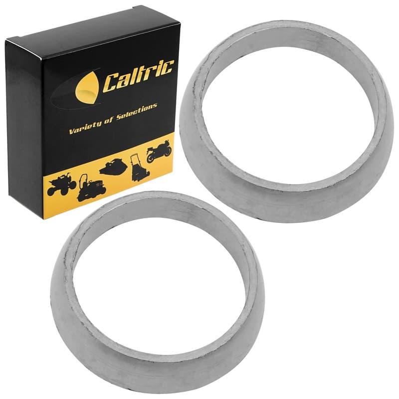 2X Caltric 5211688 Exhaust Muffler Gasket For Polaris 2010-2019