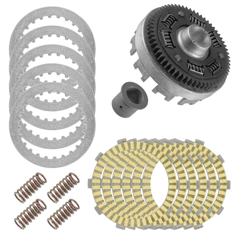 Clutch Outer Basket and Plates Kit for Honda Rancher 420 TRX420TM TM1 2009-2024
