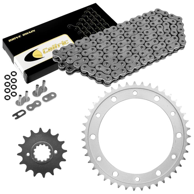 O-Ring Drive Chain & Sprocket Kit for Honda VFR800 Fi Interceptor 800 Abs 02-13