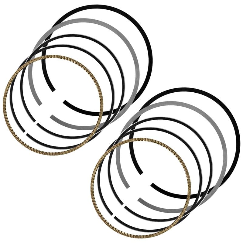 Caltric Piston Ring Set For Yamaha V Star 650 XVS650 1998-2011 2013-2016 QTY 2