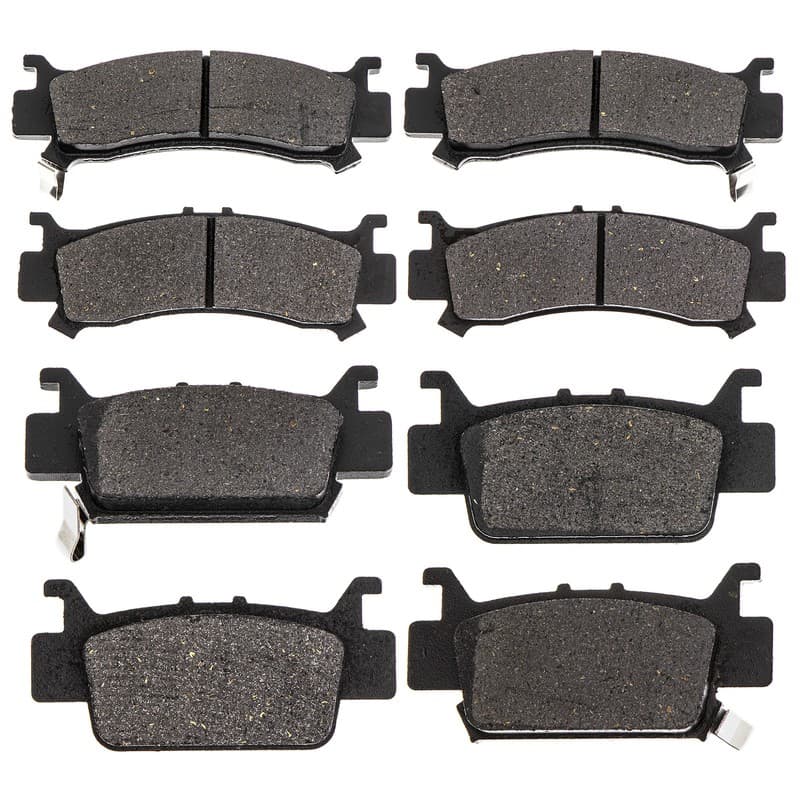 NICHE Brake Pad Kit for Honda Pioneer 1000 06451-HL4-A01 Complete Semi-Metallic