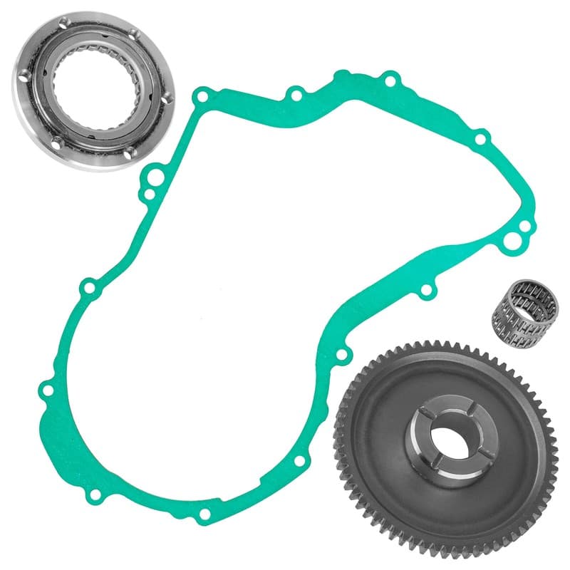 Starter Clutch Gear Idler & Bearing Kit for Yamaha Wolverine 350 YFM350 2000-05