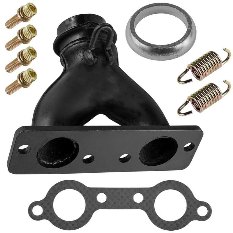 Exhaust Manifold w/ Gasket Seal Screw Kit For Polaris Sportsman 600 2003-2005