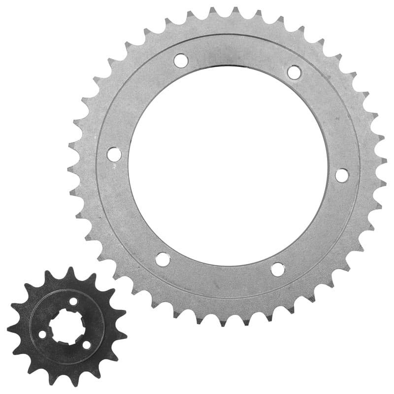 Front & Rear Sprockets Kit for Suzuki DR650S/SE 96-09 2011 2013 15-17 2019 22-23