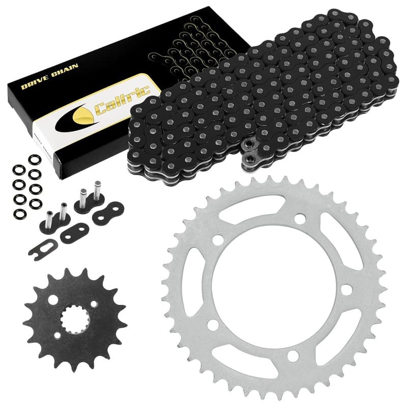 Black O-Ring Drive Chain & Sprockets Kit for Suzuki GSX-R1000 2001-2006